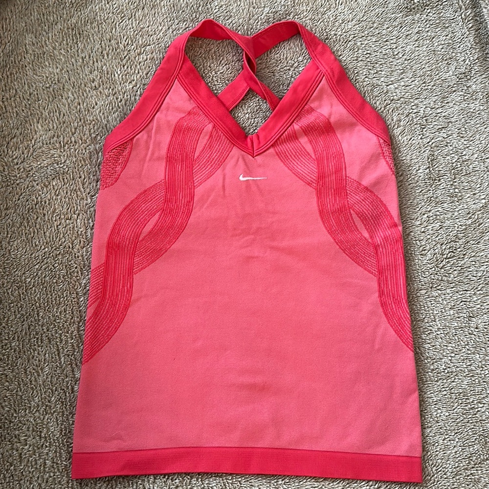 Vintage Pink Nike Workout Tank Top